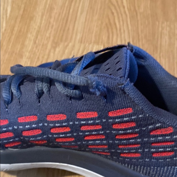 Under Armour Blue and Red Athletic Shoes - Picture 5 of 9